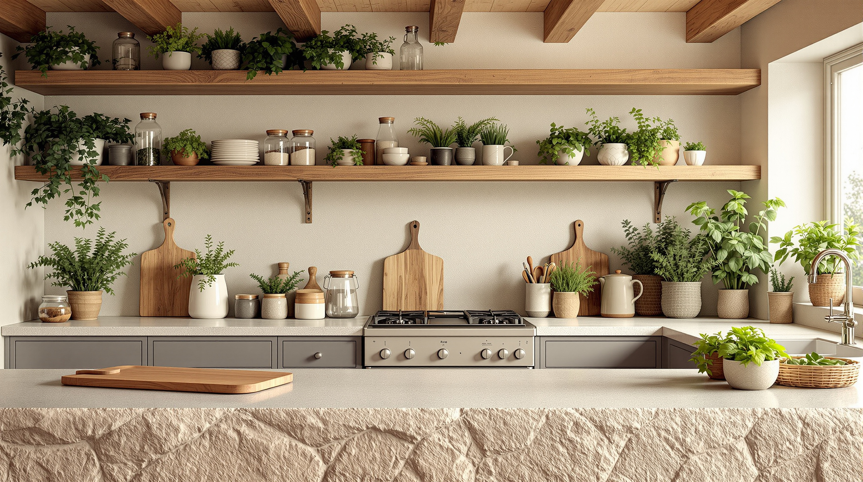 Détails d'une cuisine sur-mesure artisanale — Les Cuisines Brivadoises Cagnes-sur-Mer